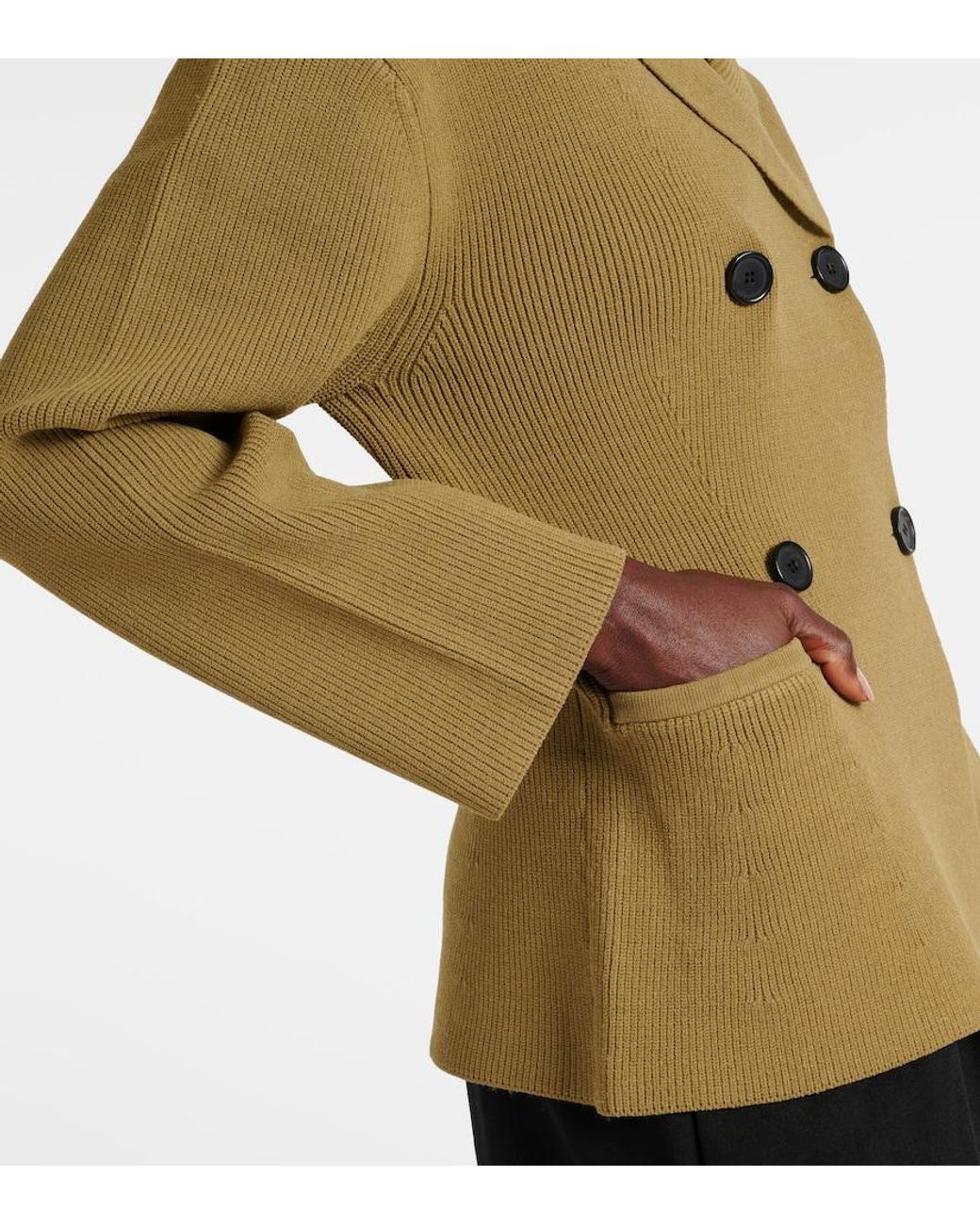 Co. Green Double-Breasted Blazer