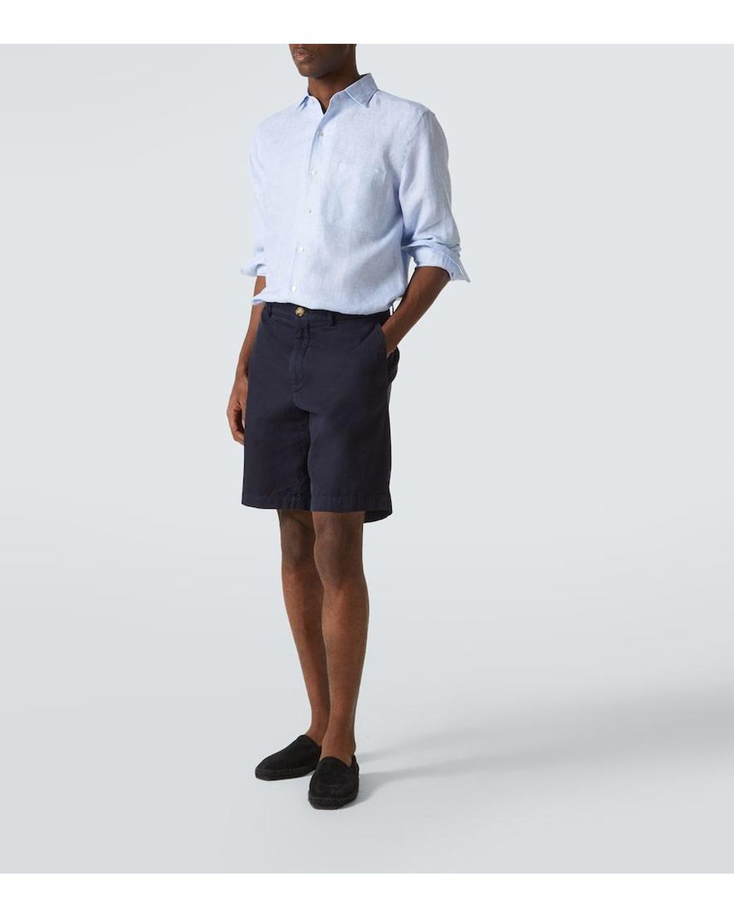 Camicia di Fedeli in Blue da Uomo