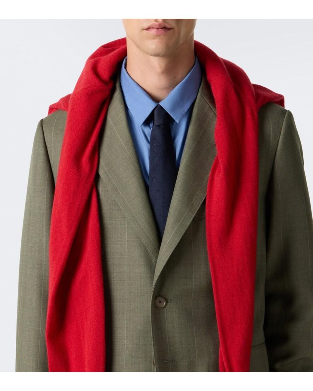 Blazer di Auralee in Green da Uomo