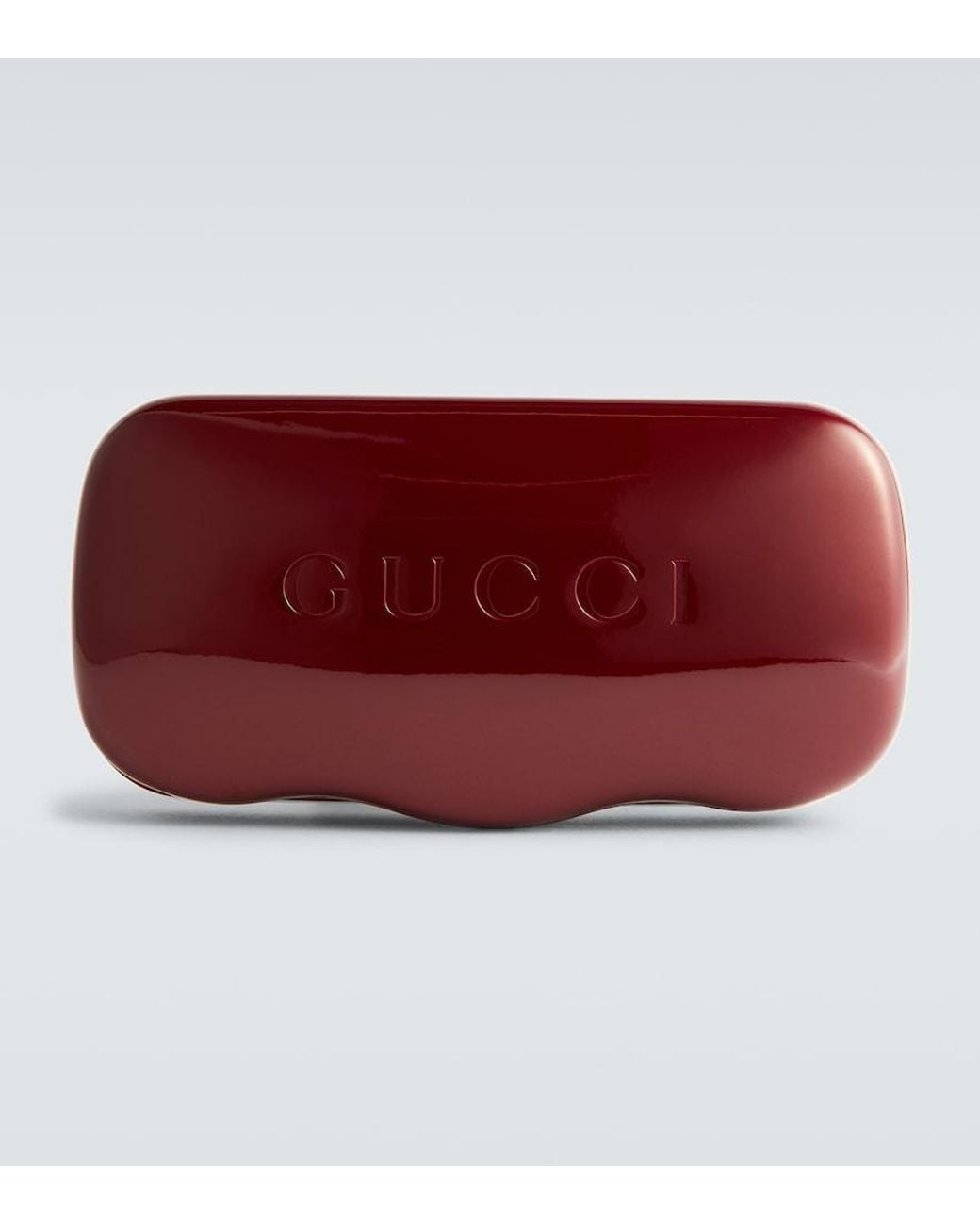 Gucci Brown Logo Rectangular Sunglasses for men