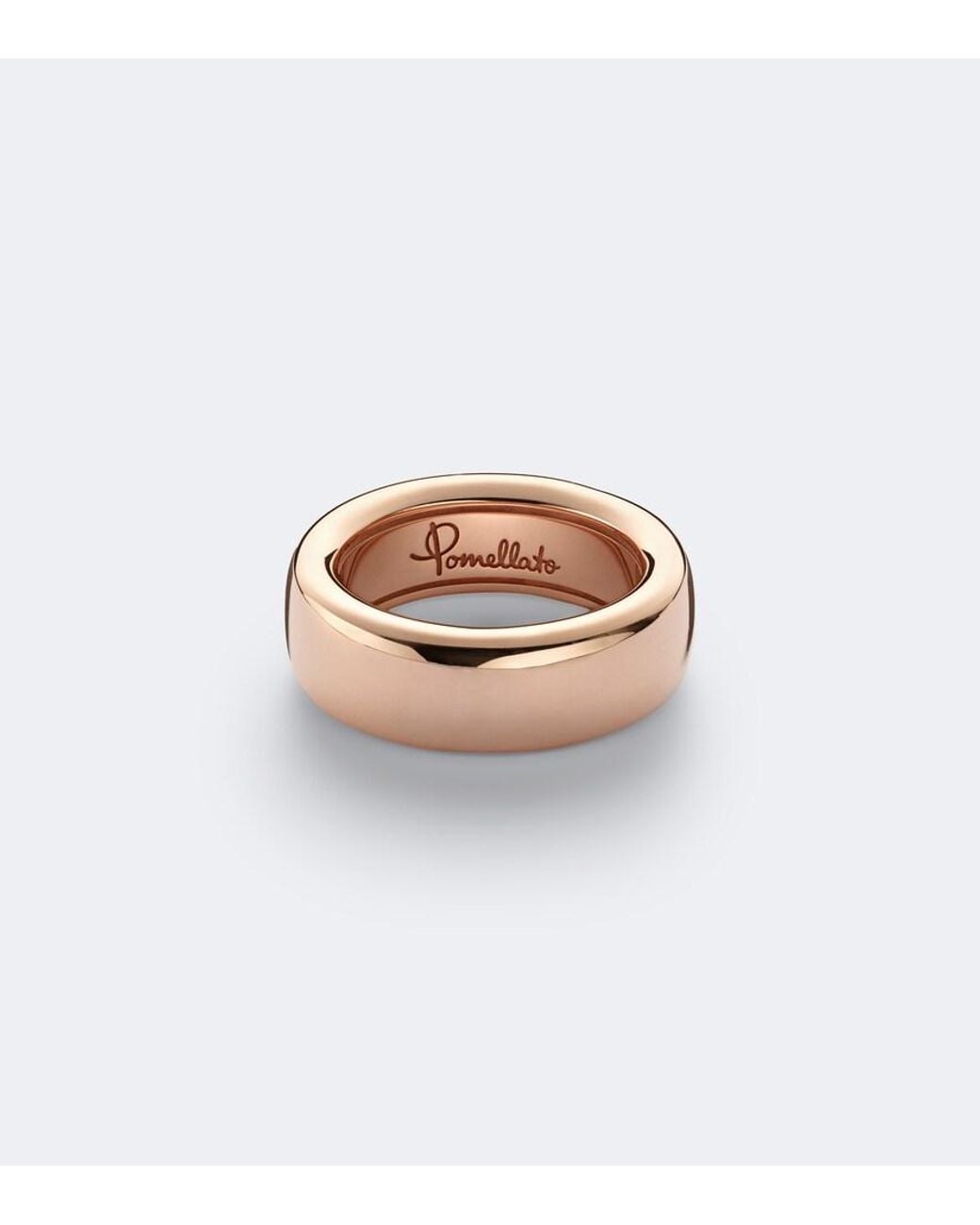 Pomellato White Iconica Medium 18Kt Rose Ring