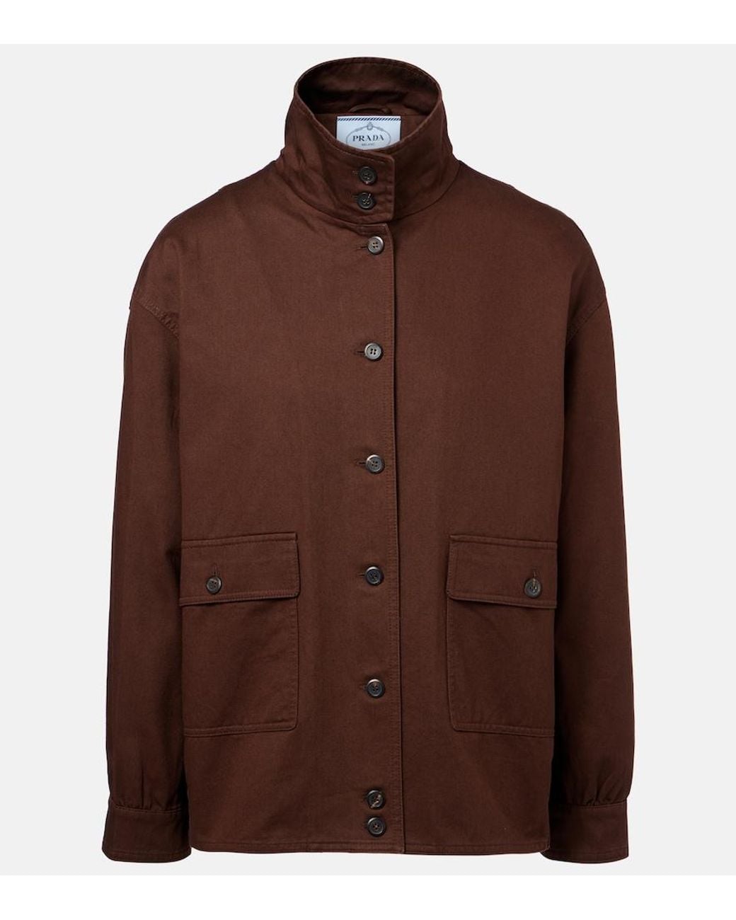 Giacca Oversize di Prada in Brown