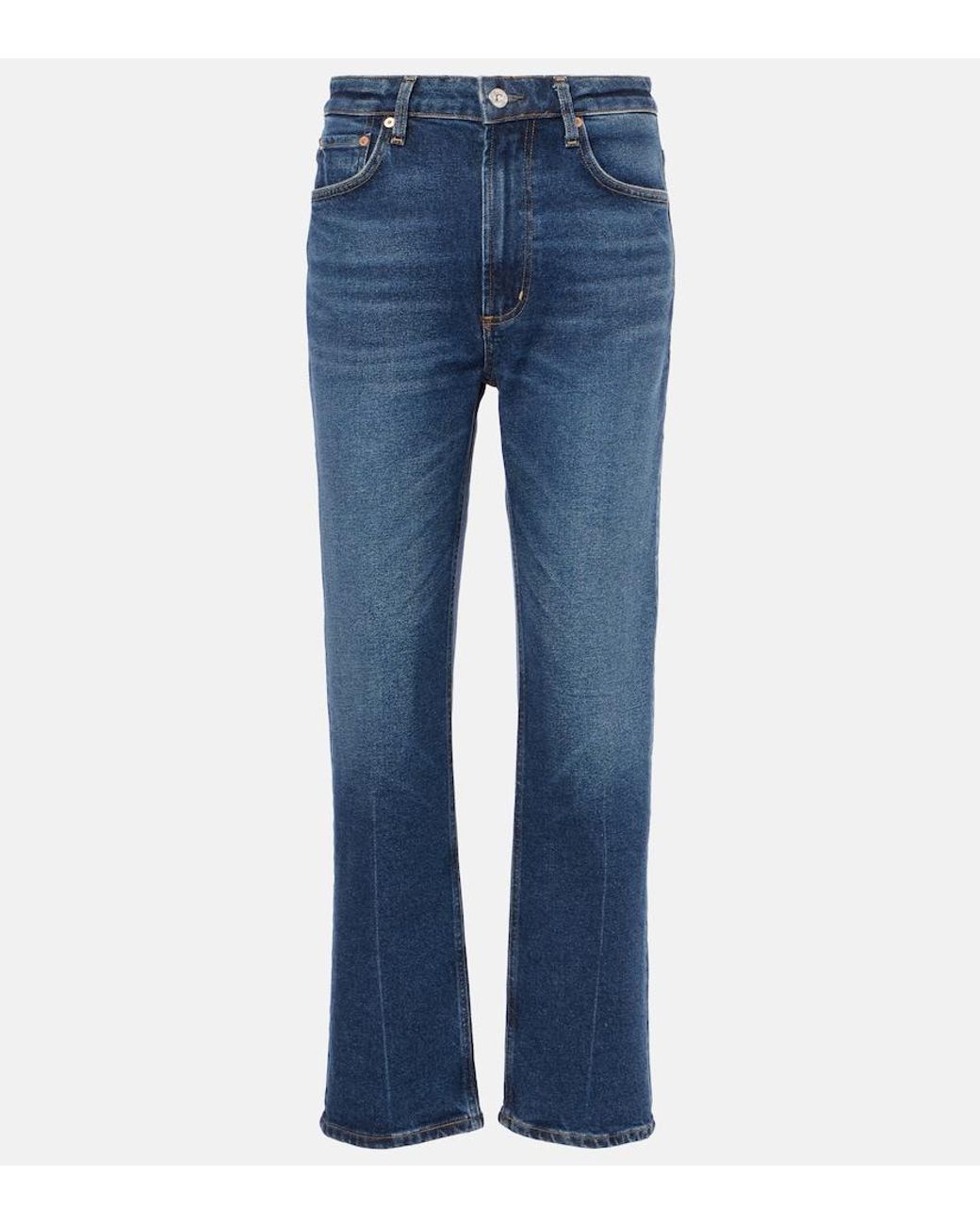 Citizens of Humanity Blue Zurie Straight Jeans