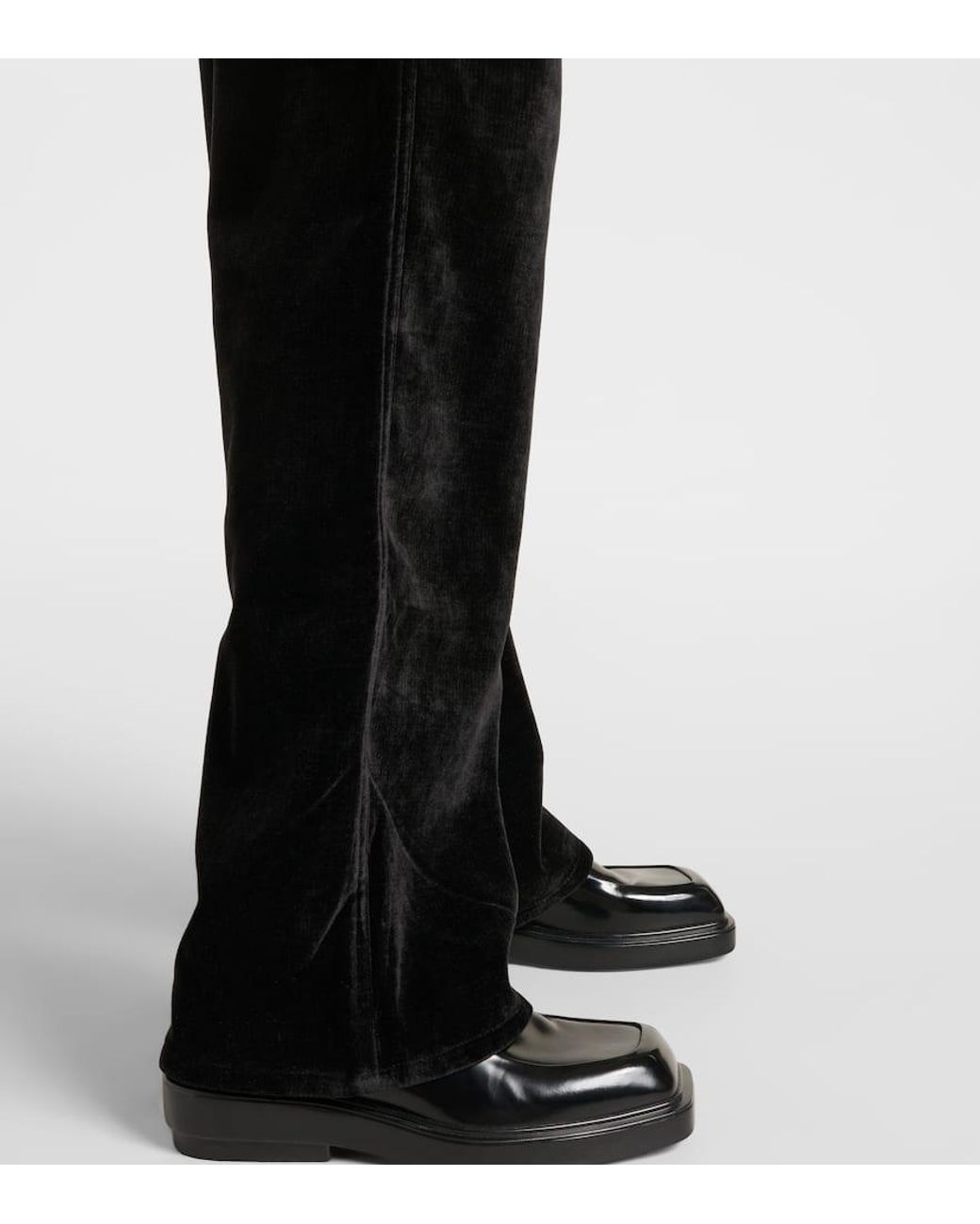 Proenza Schouler Black Label Weite Hose Donovan Aus Chenille