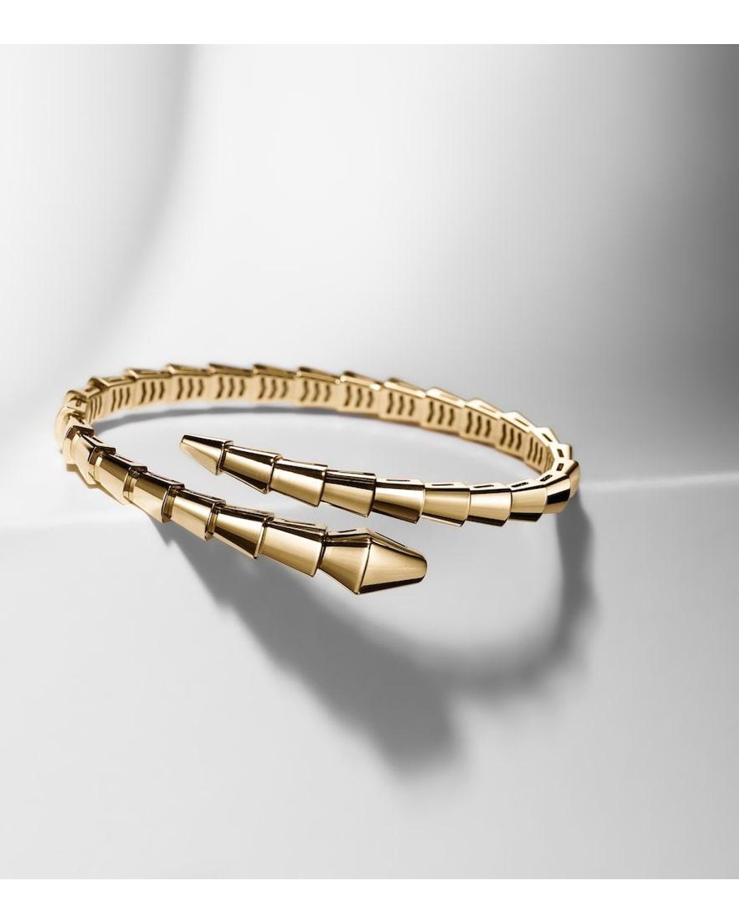 BVLGARI Metallic Serpenti Viper 18Kt Bracelet