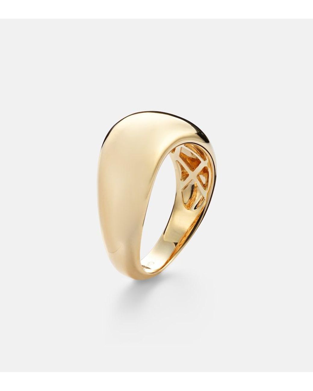 Anita Ko Metallic Celeste Wave 18Kt Ring