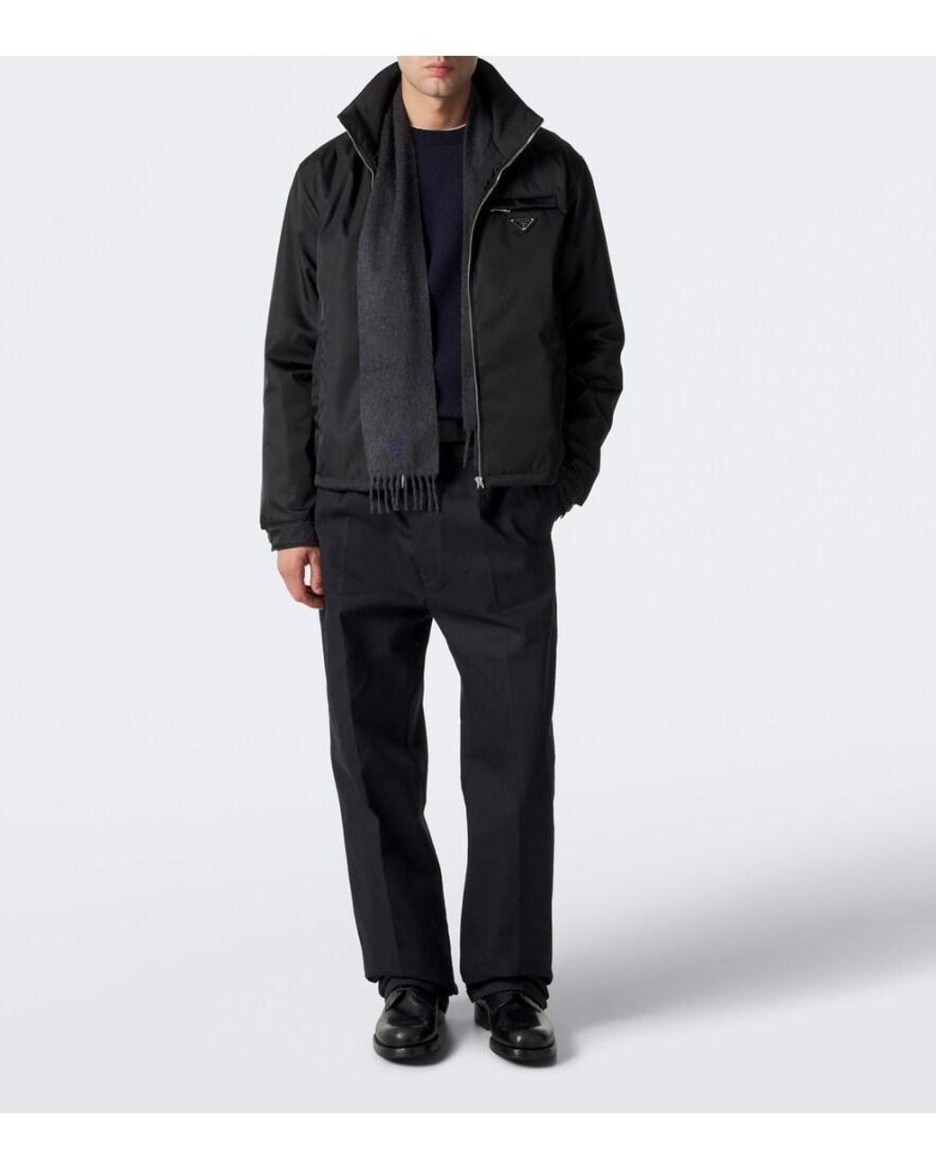 Bufanda De Cachemir Prada de hombre de color White