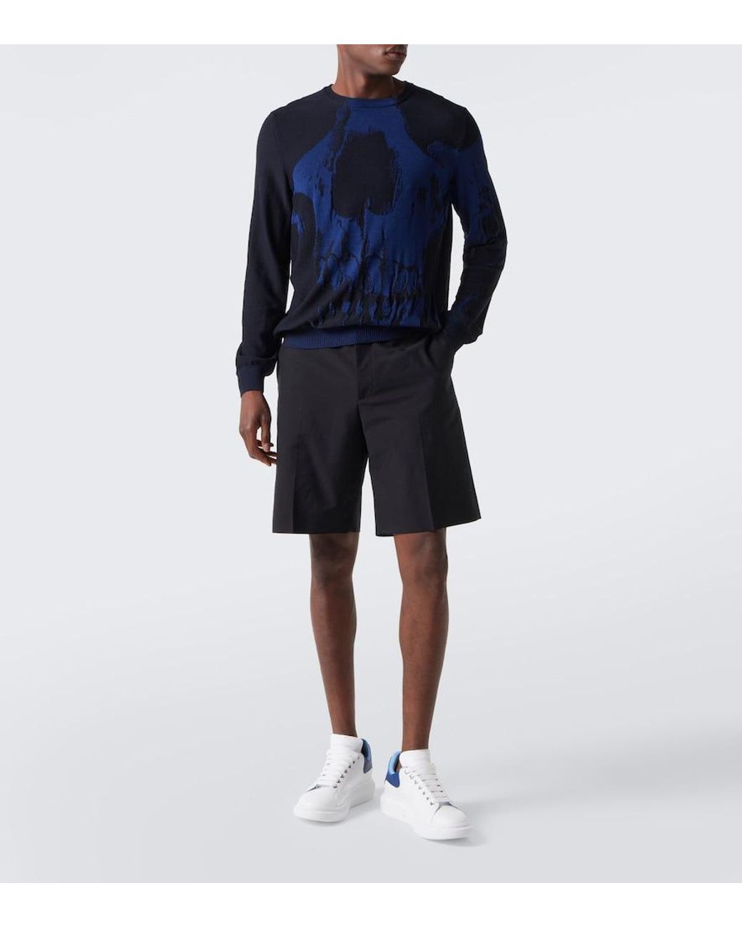 McQueen Blue Trainers for men