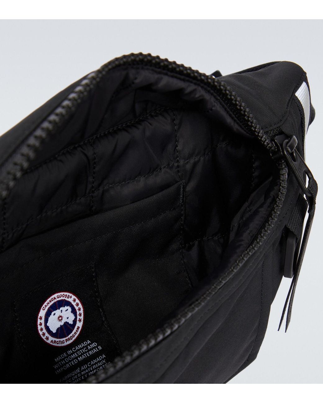 CANADA GOOSE カナダグース BLACK LABEL WAIST PACK ボディバッグ ウエストバッグ 斜め掛け ブラック