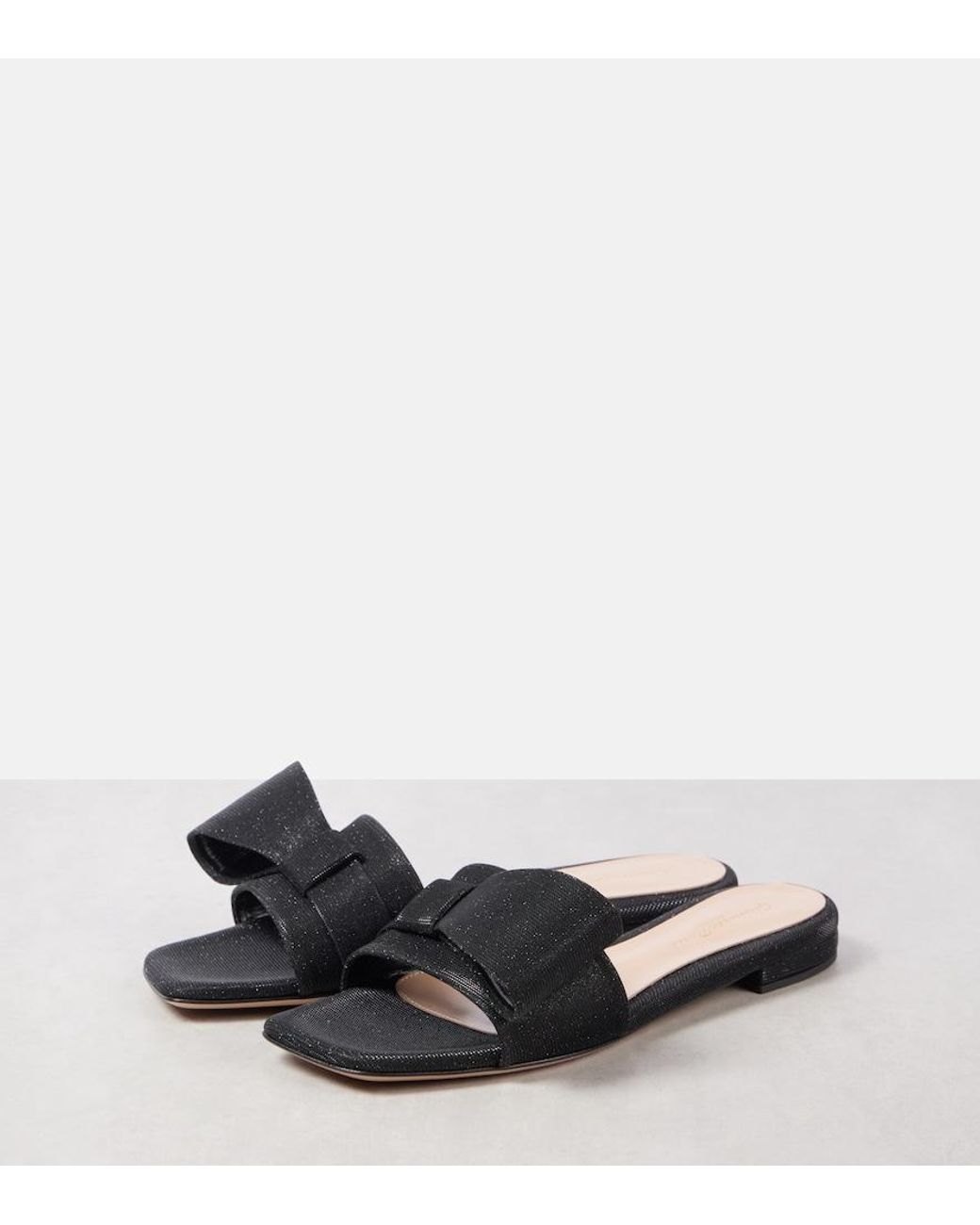 Mules A Noud Gianvito Rossi en coloris Blue