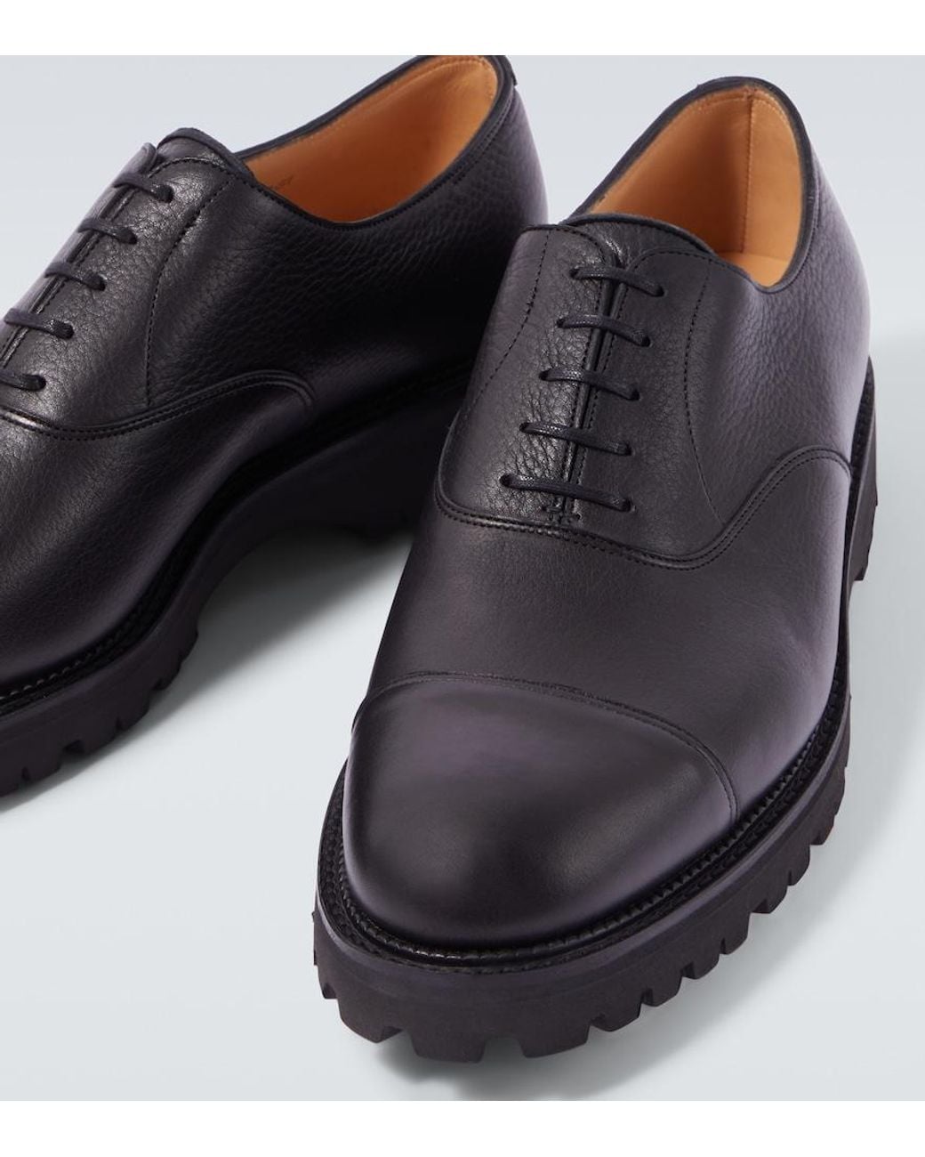 Stringate di John Lobb in Black da Uomo