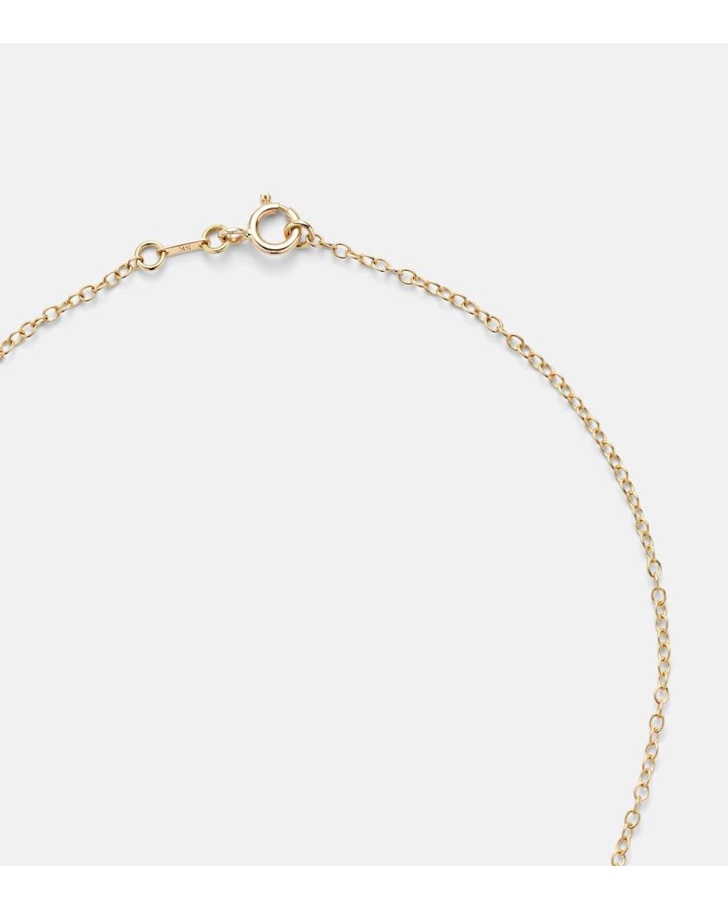 Spinelli Kilcollin White Amirah 18Kt Pendant Necklace With Diamonds