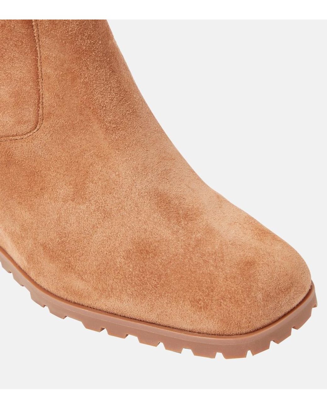 Jonathan Simkhai Brown Avery Suede Wedge Ankle Boots