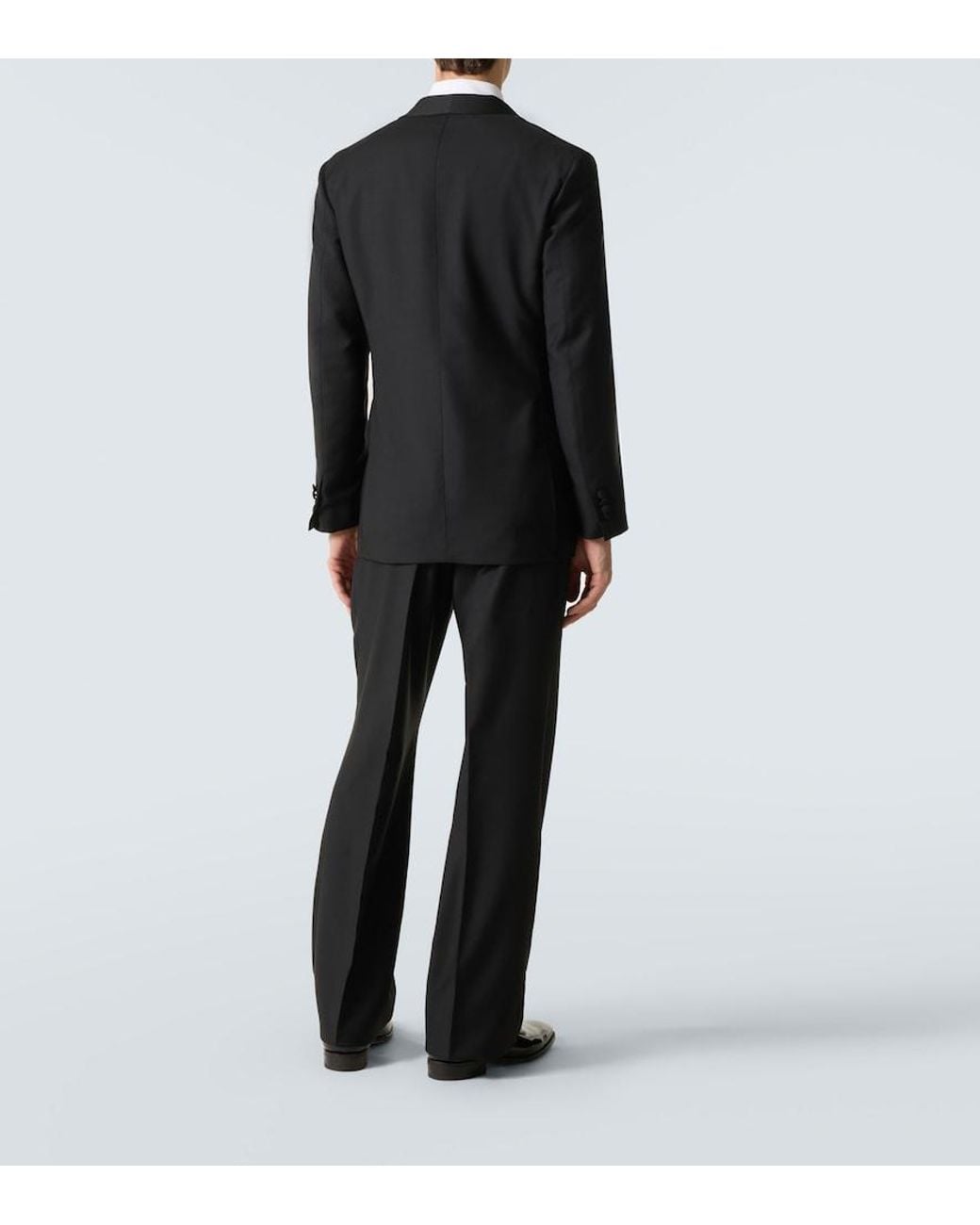 Saman Amel Smoking Aus Wolle in Black für Herren