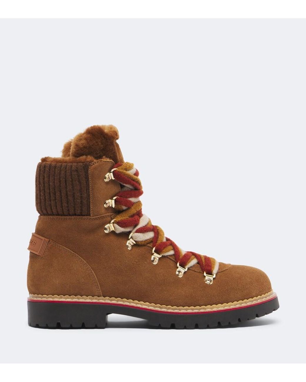 Stivaletti Stringati Andermatt di Bogner in Brown