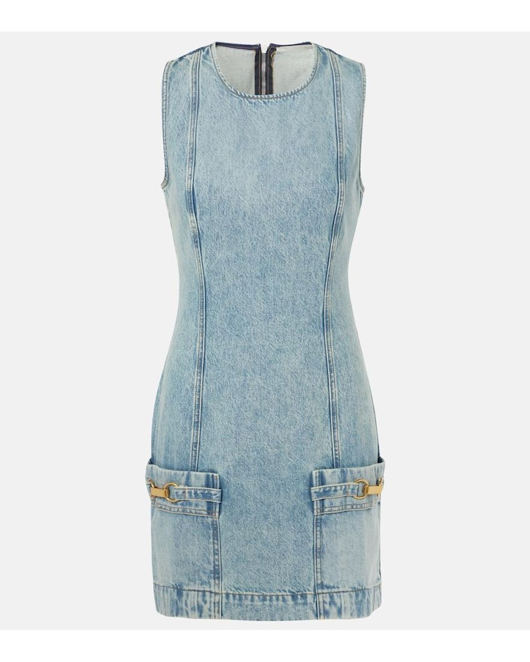 Stella McCartney Blue Denim Minidress