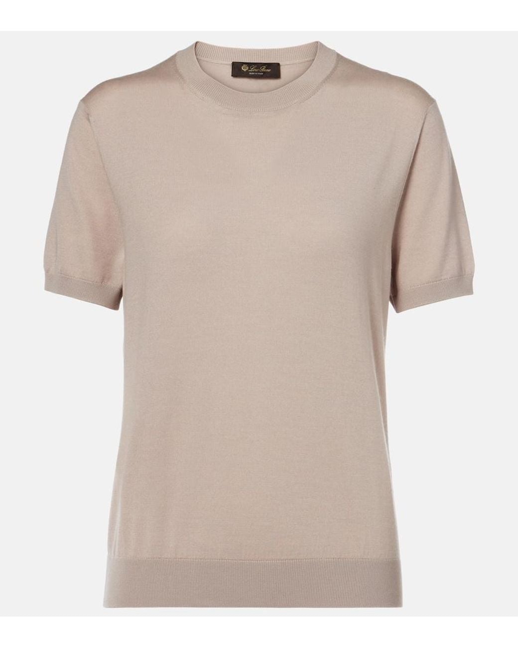 Loro Piana Natural Sottile Wool, Silk And Cashmere Sweater