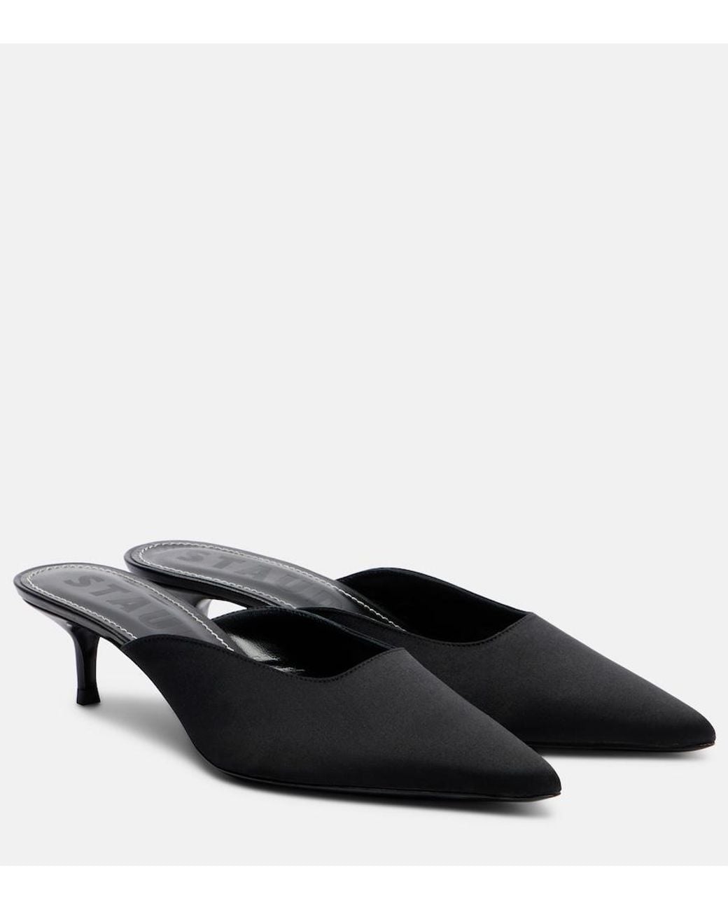 Staud Black Sebastian Mules