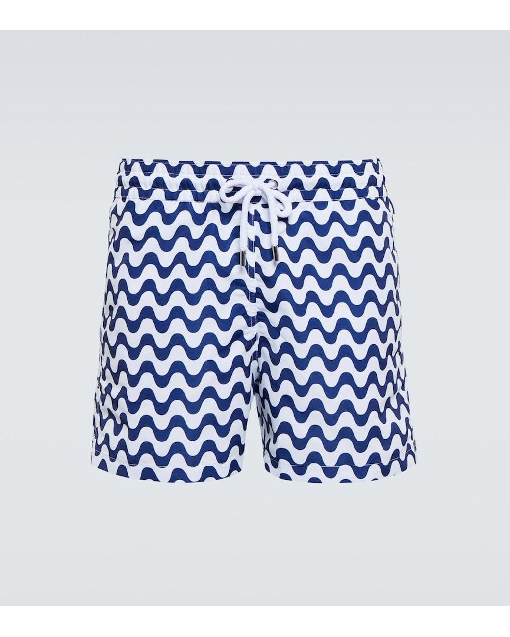 Frescobol Carioca Blue Copacabana Printed Swim Shorts for men
