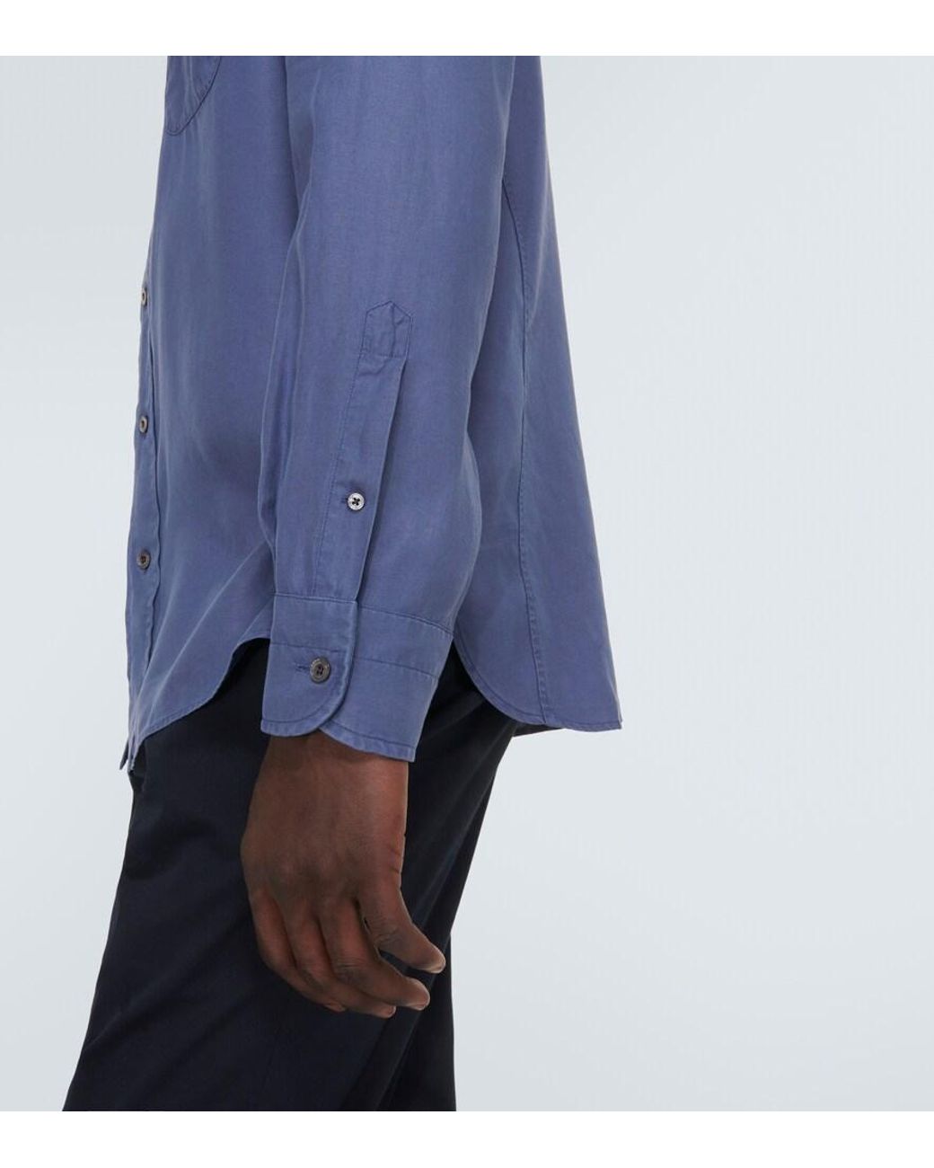 Tom Ford Blue Leisure Shirt for men