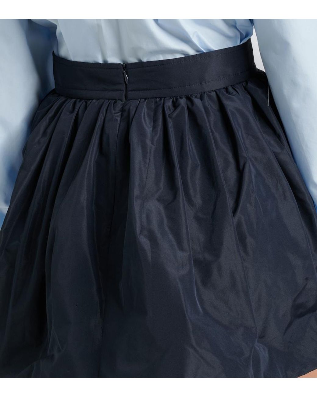 Patou Blue Miniskirt