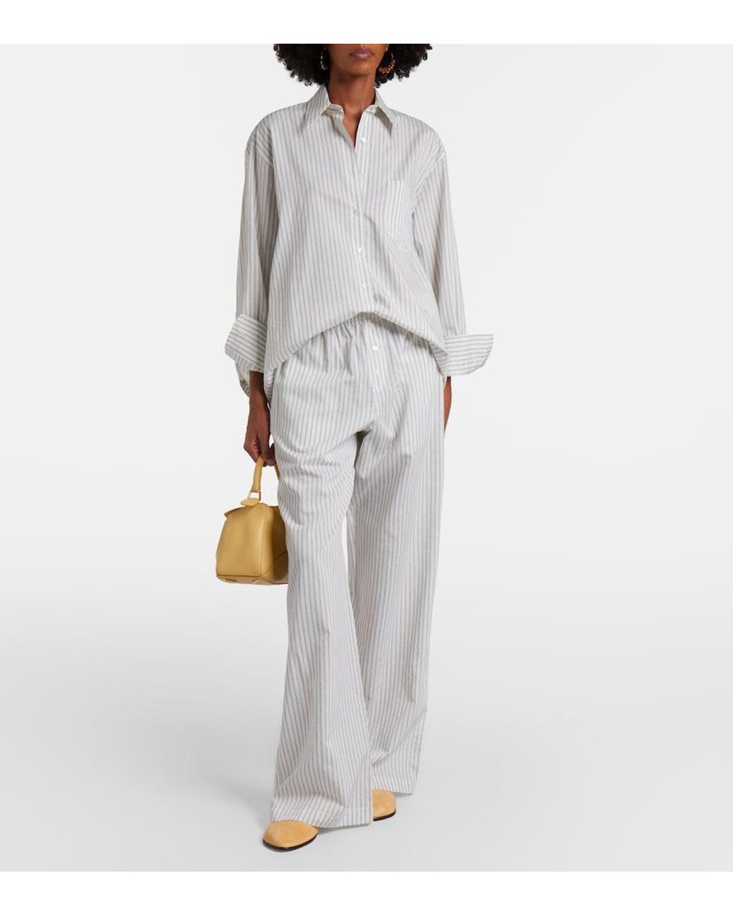 Camicia di Rohe in White