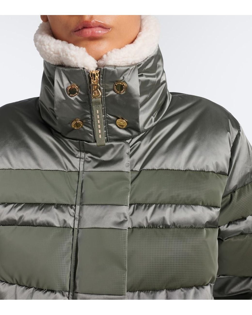 Bogner Gray Sillad Down Ski Jacket