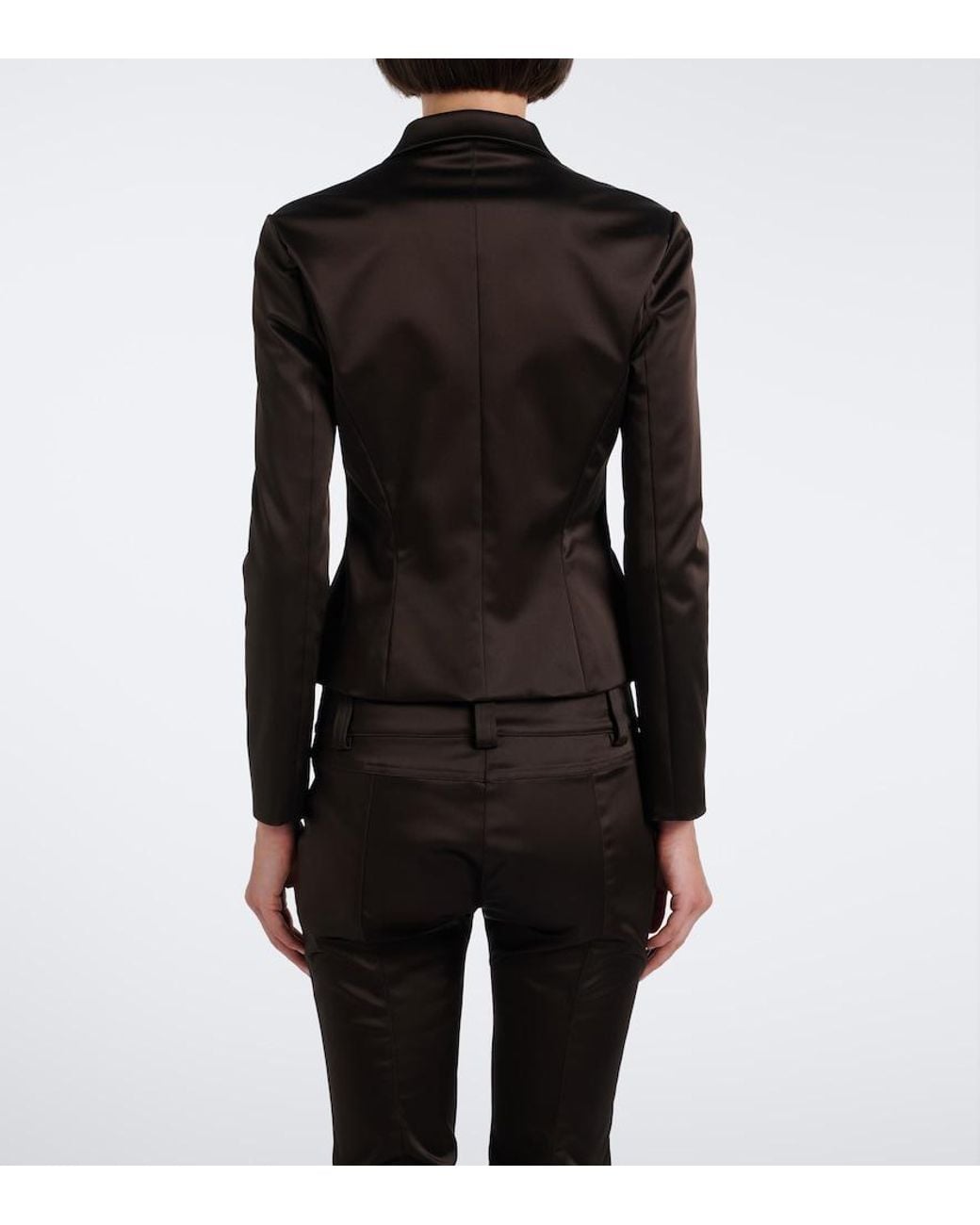 Gucci Black Satin Jacket
