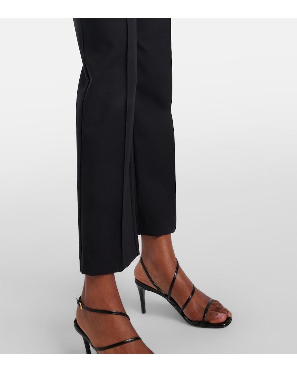 Jonathan Simkhai Blue Michelle Flared Pants
