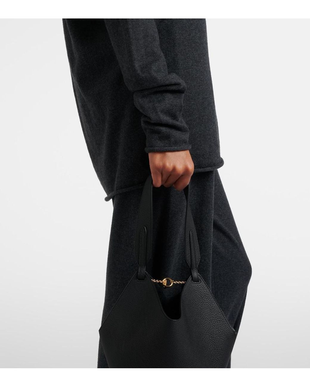 Lisa Yang Blue Maurie Cotton And Cashmere Sweater