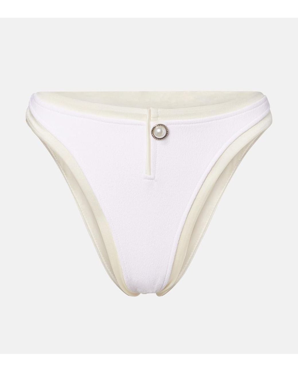 SAME White Grace Bikini Bottoms