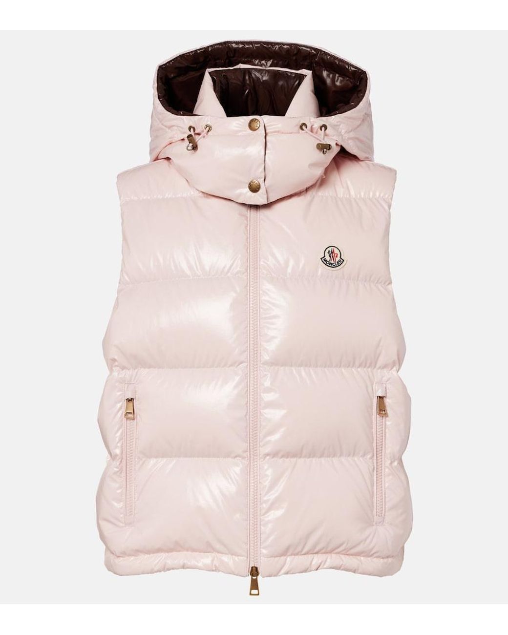 Moncler Pink Niverolle Down Vest