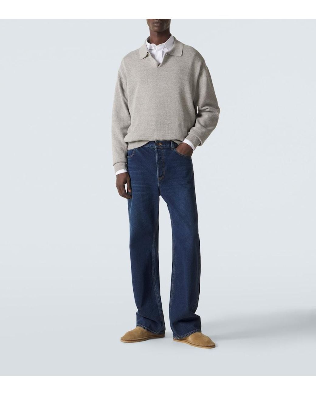Jeans Rectos Siouxie The Row de hombre de color Blue