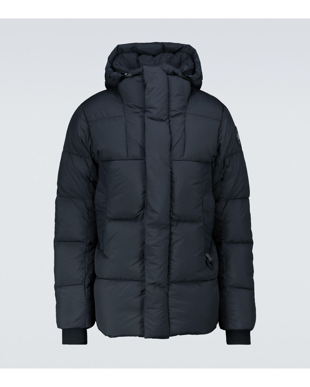 Canada Goose Down ' Label' Osborne Parka in Black for Men | Lyst UK