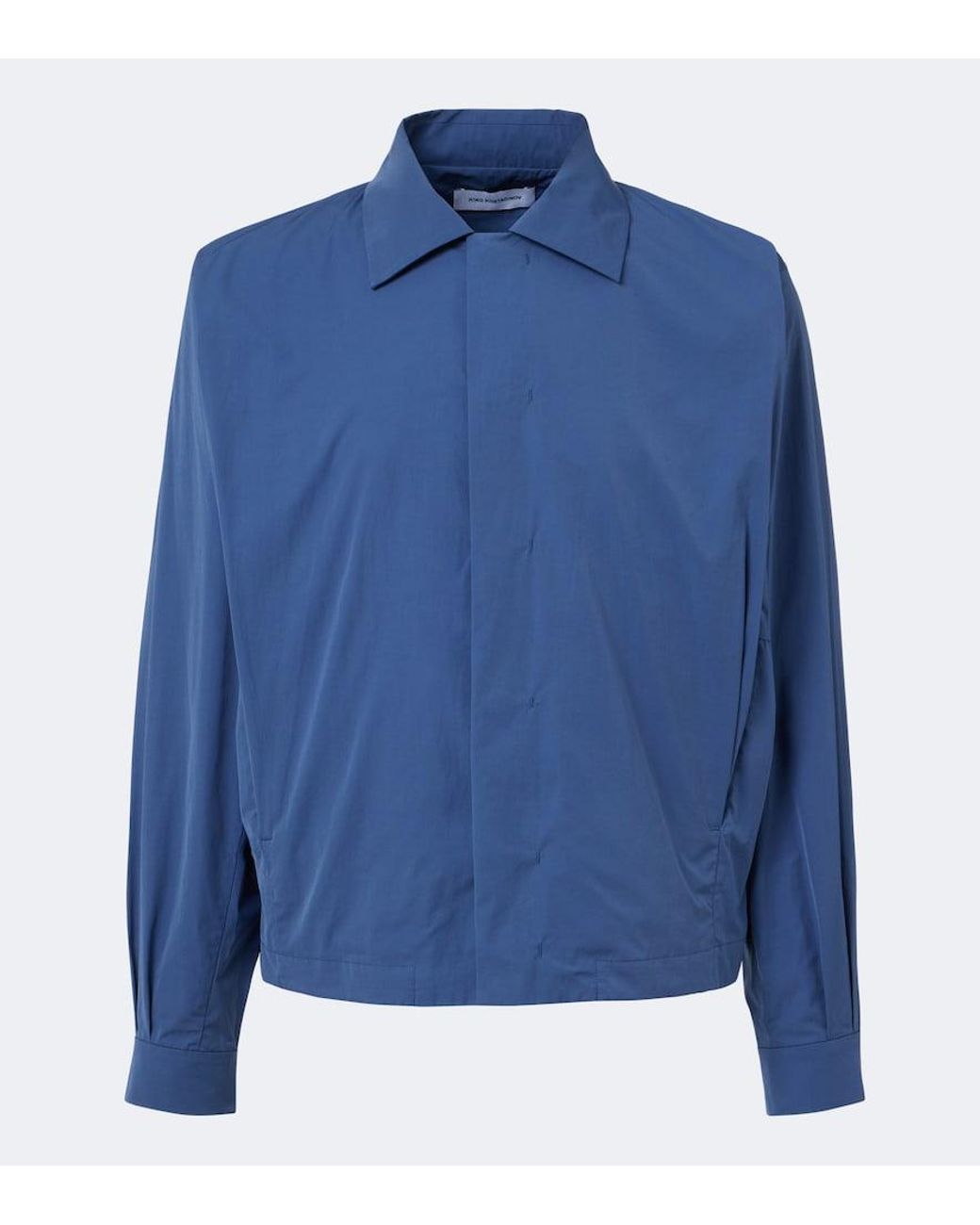 Kiko Kostadinov Blue Kippel Technical Blouson Jacket for men