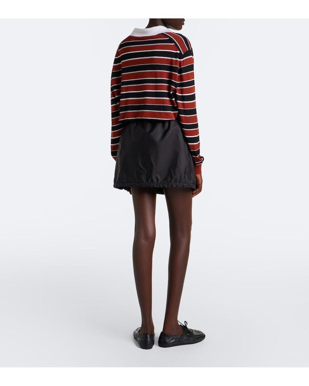 Minigonna di Prada in Black