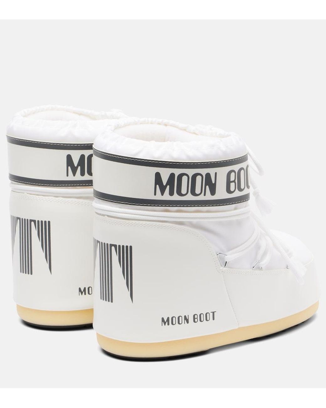 Moon Boot White Icon Low Snow Boots