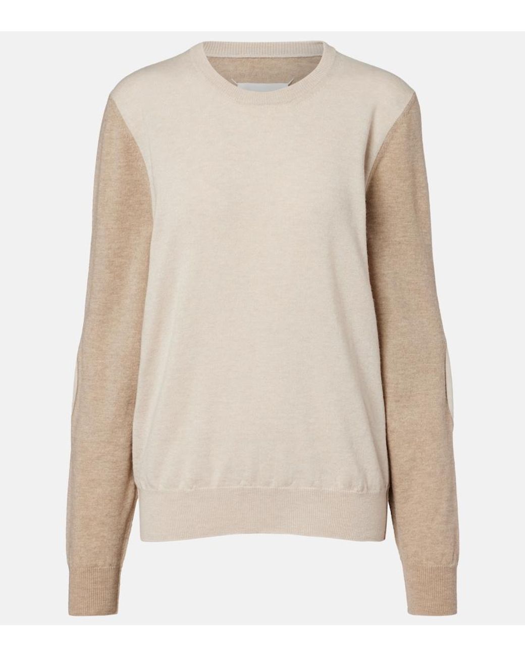 Maison Margiela Natural Wool Sweater
