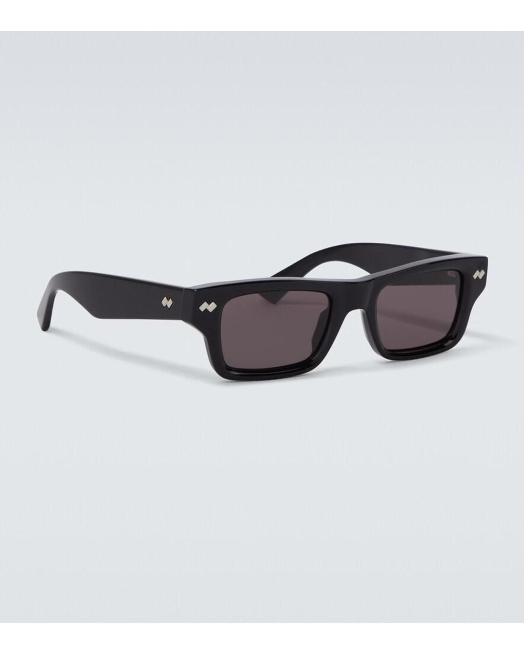 Bottega Veneta Brown Dizzy Rectangular Sunglasses for men