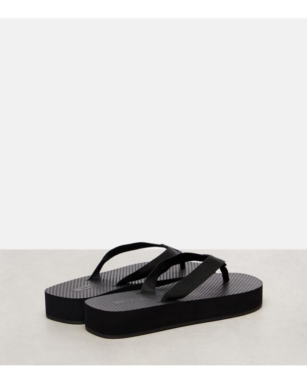 The Row Black Flat Shoes