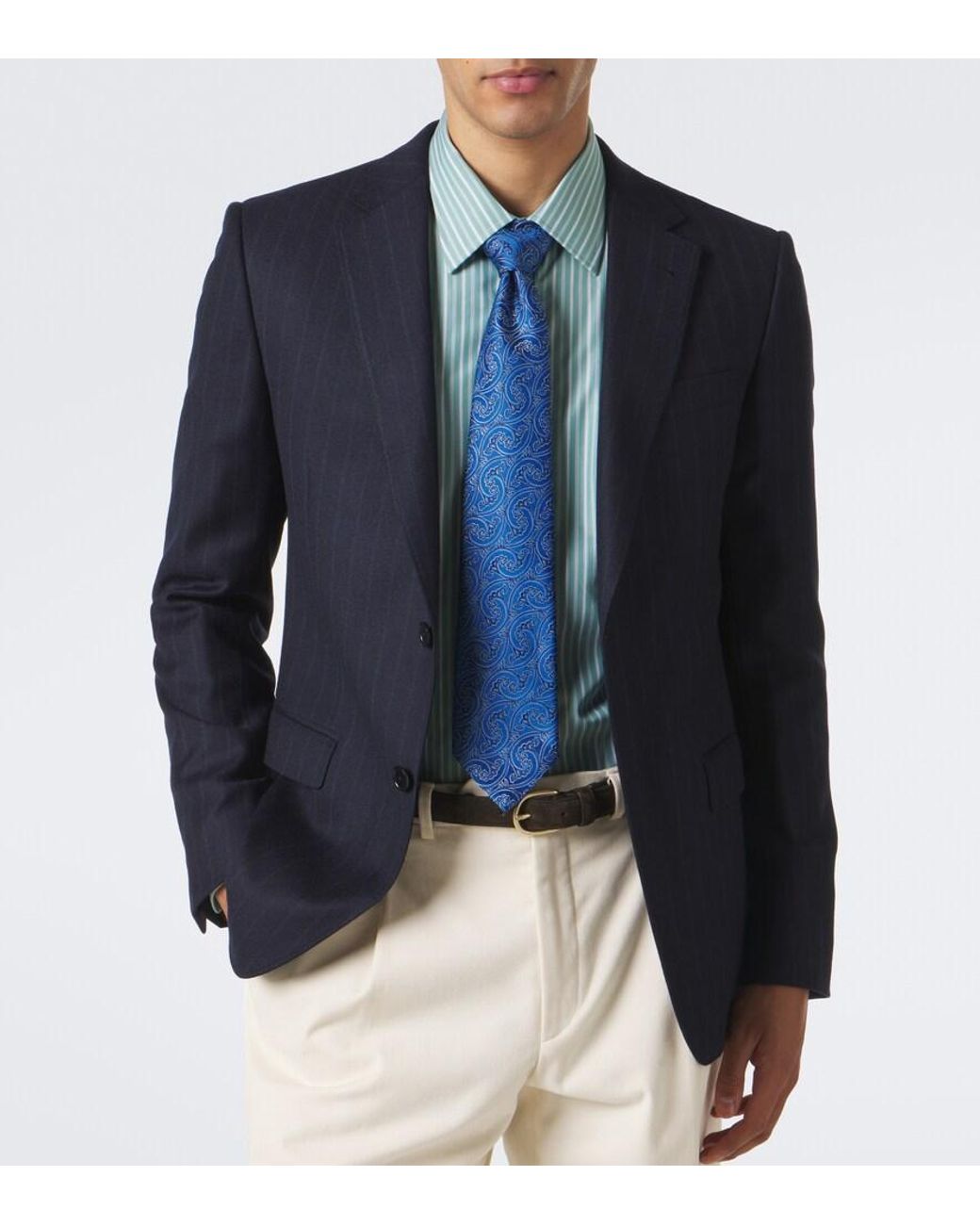 Cravatta di Charvet in Blue da Uomo