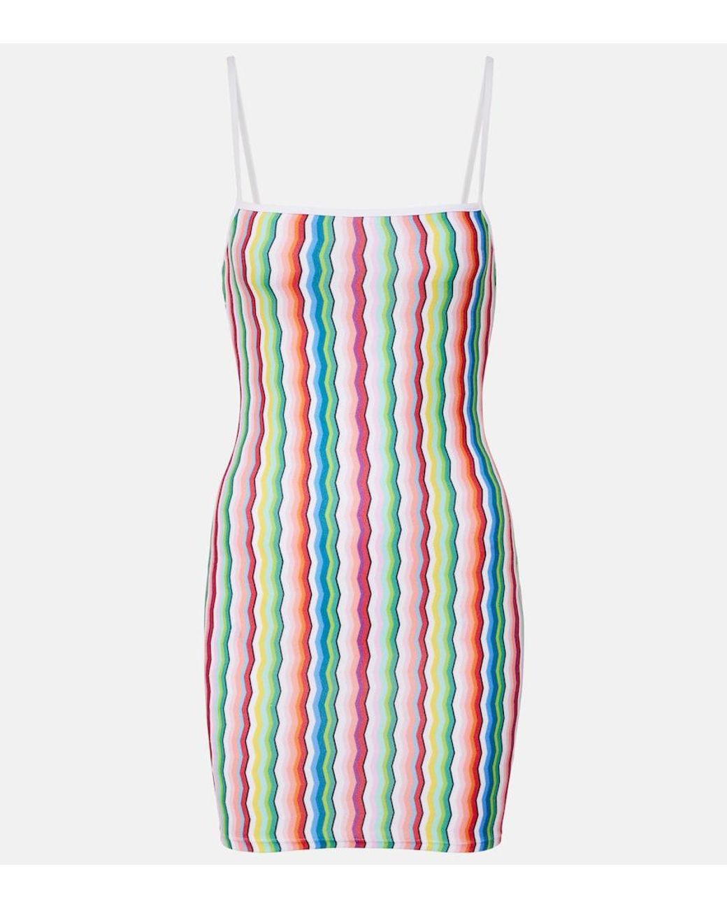 Robe Zigzag Missoni en coloris Blue