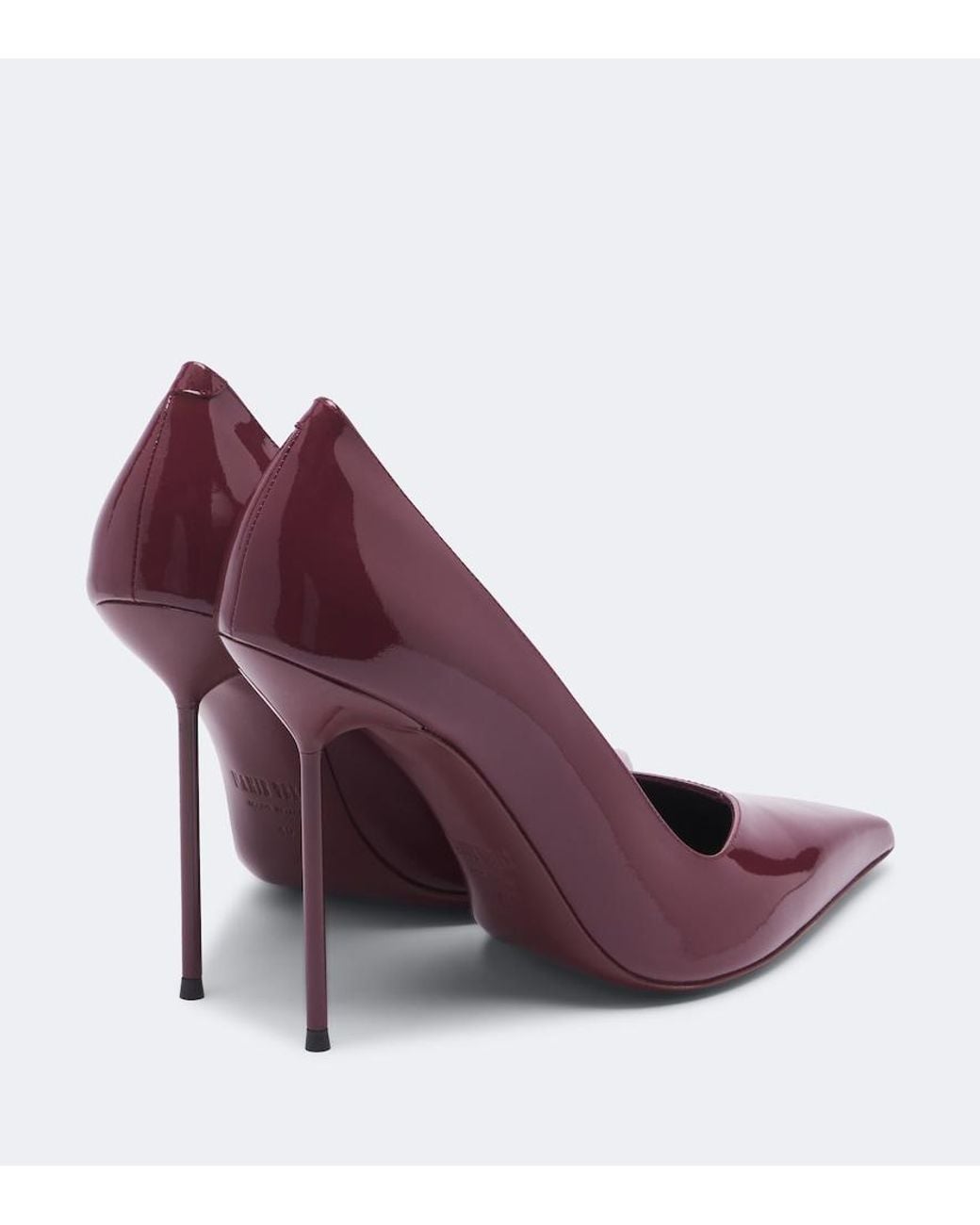 Paris Texas Purple Lidia Patent Leather Pumps