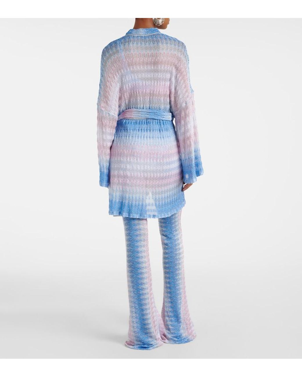 Missoni Blue Wave Beach Cover-Up