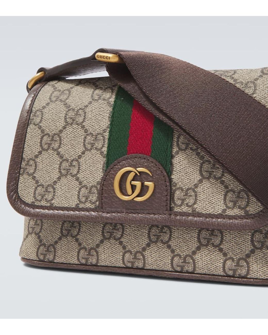 Gucci Schultertasche Ophidia Mini Gg in Metallic für Herren