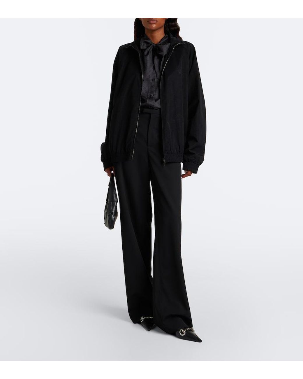 Gucci Black Technical Track Jacket