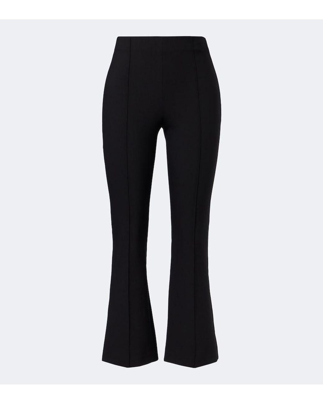 Vince Black Niki Cropped Flared Pants