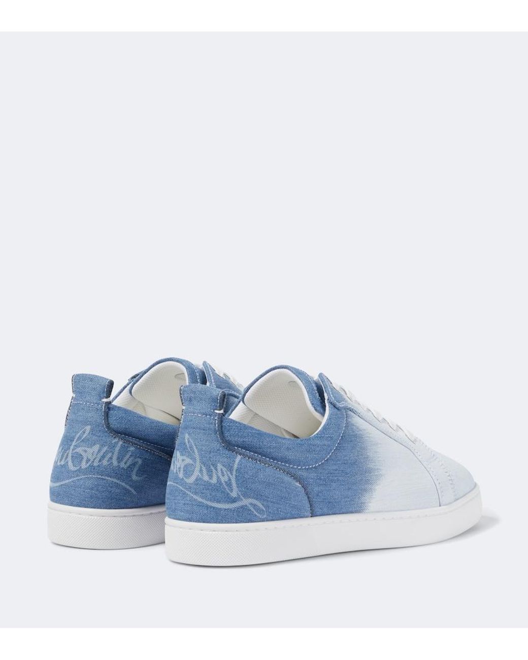 Christian Louboutin Blue Sneakers Fun Louis Junior for men