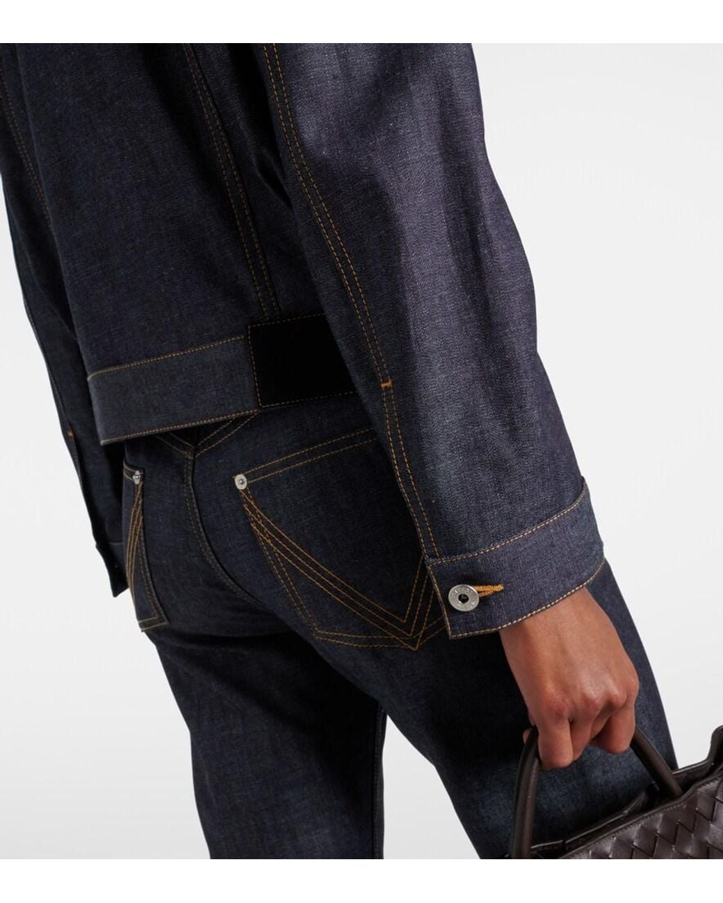 Bottega Veneta Blue Denim Jacket