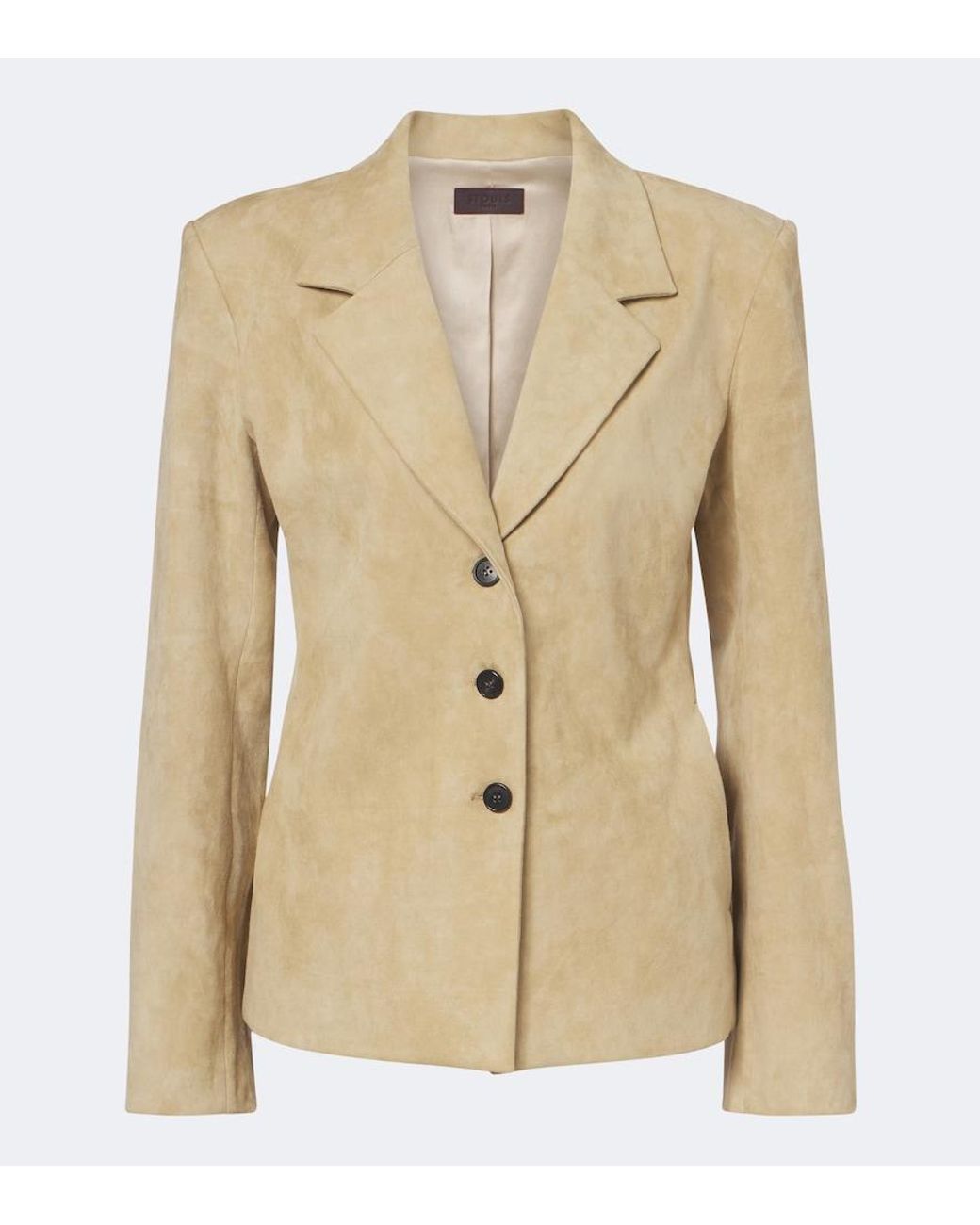 Stouls Natural Helly Suede Blazer